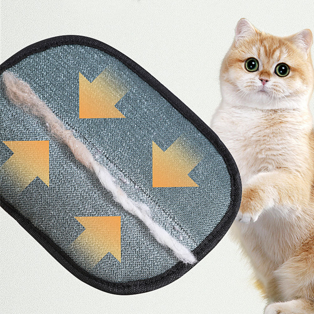 Pet Hair Remover Glove — Reusable Fur Removal Mitt for Cats & Dogs