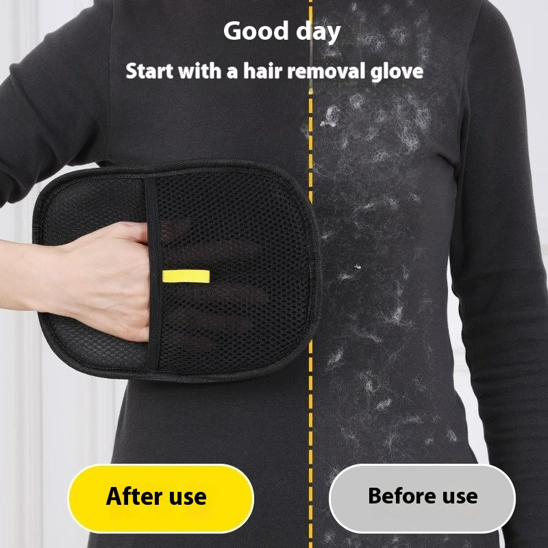 Pet Hair Remover Glove — Reusable Fur Removal Mitt for Cats & Dogs